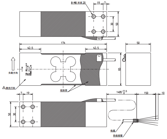 CB14-150K-C6產(chǎn)品尺寸圖