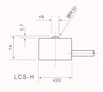 LCS-H-5KN產(chǎn)品尺寸圖