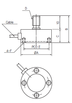 UMM-100kgf產(chǎn)品尺寸圖