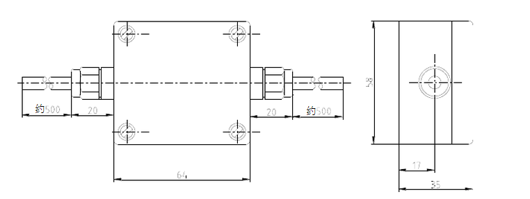 KM02H變送器外形與尺寸