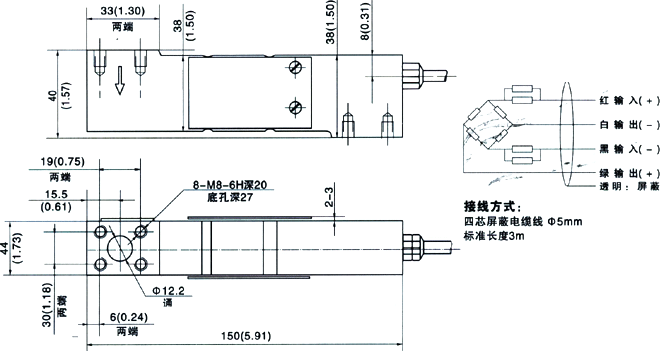 H6E3-C3產(chǎn)品尺寸圖